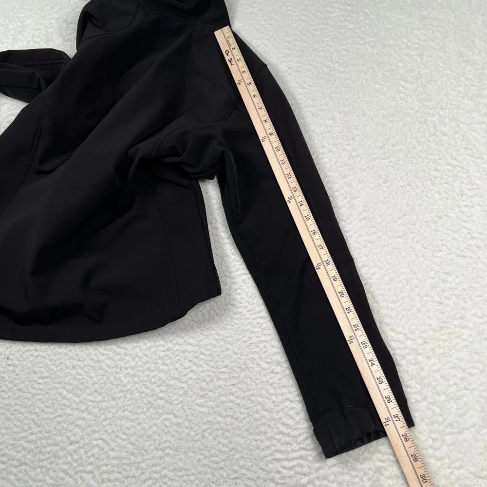Black Diamond Softshell Jacket‎ Womens Small Black Hooded Fleece Lined Full Zip - Picture 13 of 15